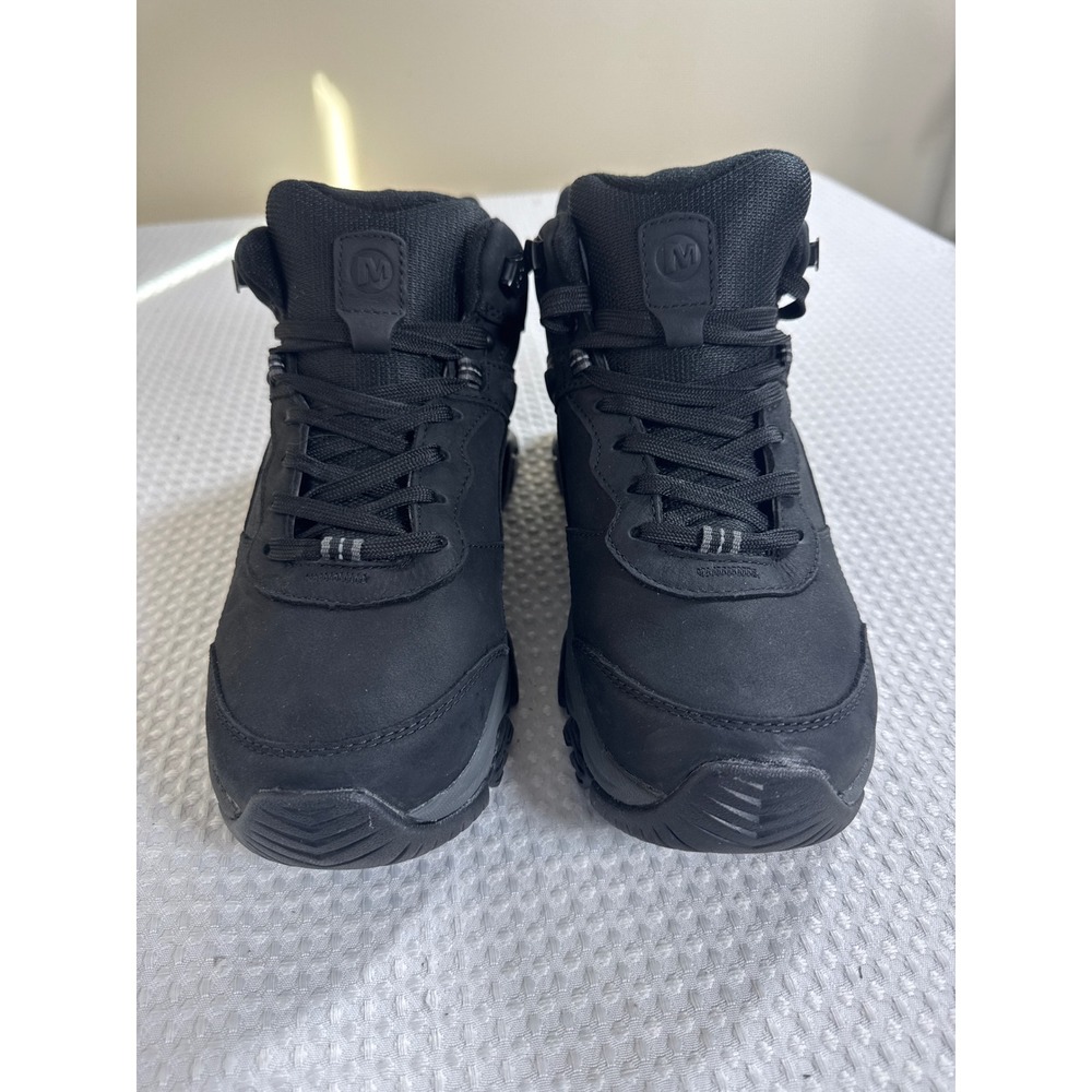 Merrell Hiking Boots Mens 10 Moab 3 Mid Waterproof Black J003823Z NWOB